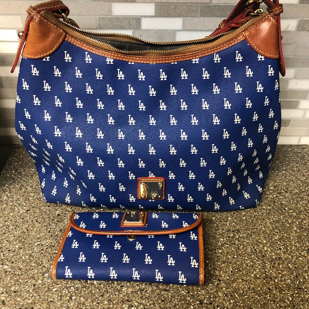 Los Angeles Dodgers D&B purse and wallet combo